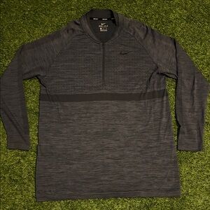 Nike Men's Charcoal Blue/Gray Lightweight Jacket